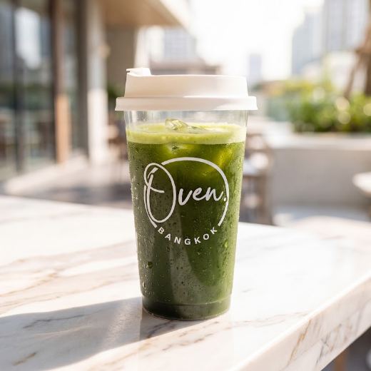 มัทฉะเคลียร์ (เย็น) (Iced Matcha (Clear)) – OVEN Bakery Bangkok