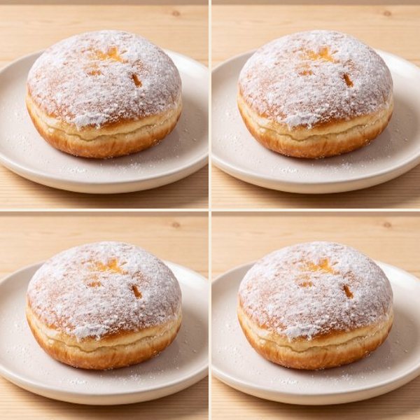 เซ็ตโดนัท 4 ชิ้น (Sugar Donut Set (4 pcs)) – OVEN Bakery Bangkok