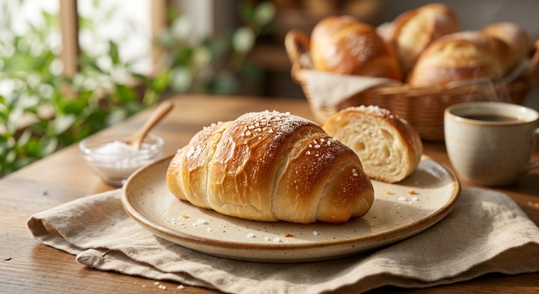 ชิโอะปังเนยเกลือ Hakata Salt อบสดจาก OVEN Bakery Bangkok