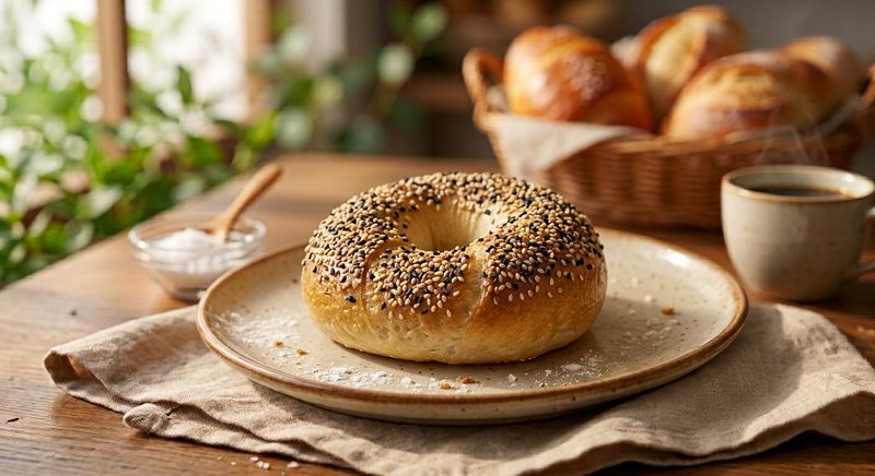 เบเกิลโฮมเมดของ OVEN Bakery